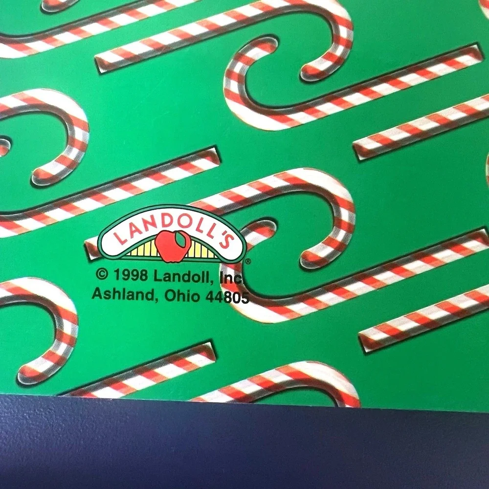 Vintage jumbo Christmas‎ coloring and activity book Landolls 1993 edition puppy